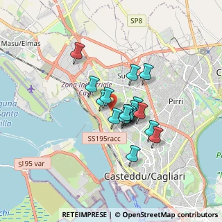 Mappa 09122 Cagliari CA, Italia (1.27333)