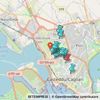 Mappa 09122 Cagliari CA, Italia (1.25714)