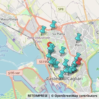 Mappa 09122 Cagliari CA, Italia (2.223)