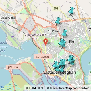 Mappa 09122 Cagliari CA, Italia (2.85667)