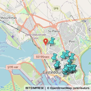 Mappa 09122 Cagliari CA, Italia (3.02833)