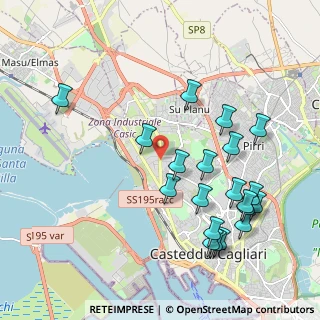 Mappa 09122 Cagliari CA, Italia (2.441)