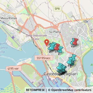 Mappa 09122 Cagliari CA, Italia (2.5525)
