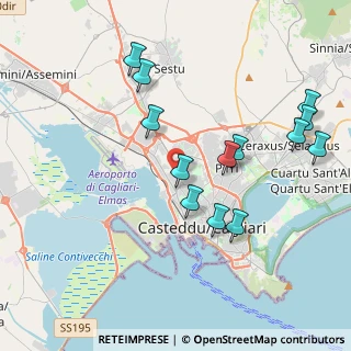 Mappa 09122 Cagliari CA, Italia (4.52154)