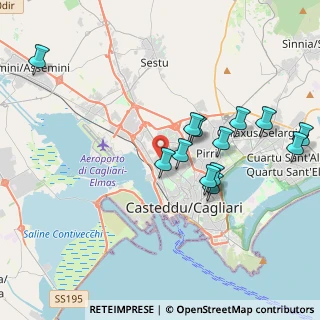 Mappa 09122 Cagliari CA, Italia (4.29769)