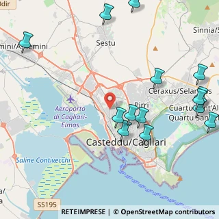 Mappa 09122 Cagliari CA, Italia (5.87714)