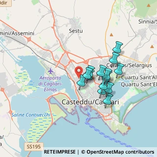 Mappa 09122 Cagliari CA, Italia (3.08357)