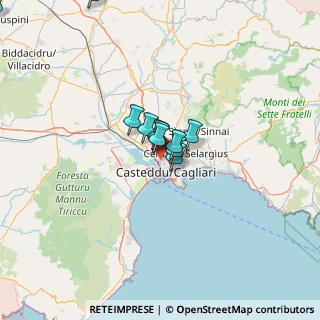 Mappa 09122 Cagliari CA, Italia (11.69091)
