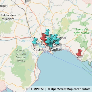 Mappa 09122 Cagliari CA, Italia (10.26455)
