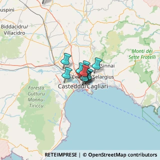 Mappa 09122 Cagliari CA, Italia (7.33)