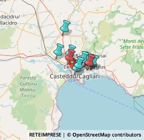 Mappa 09122 Cagliari CA, Italia (6.59273)