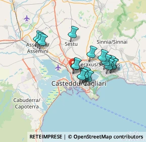 Mappa 09122 Cagliari CA, Italia (6.13176)