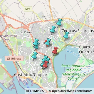 Mappa Via Sciesa Amadore, 09134 Cagliari CA, Italia (1.65071)