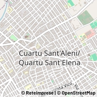 지도 Quartu Sant'Elena