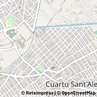 Mapa Quartu Sant'Elena