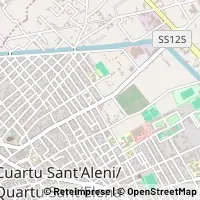 Map Quartu Sant'Elena