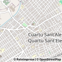 Hartă Quartu Sant'Elena