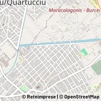 Kaart Quartu Sant'Elena