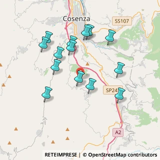 Mappa Via Francesco Scornaienchi, 87045 Dipignano CS, Italia (4.05643)