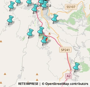 Mappa Via Francesco Scornaienchi, 87045 Dipignano CS, Italia (6.7835)