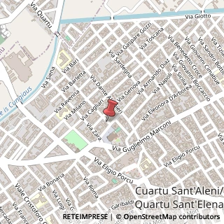 Mappa Via Firenze, 3, 09045 Quartu Sant'Elena, Cagliari (Sardegna)