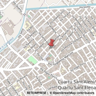 Mappa Via Diaz Armando, 81, 09045 Quartu Sant'Elena, Cagliari (Sardegna)