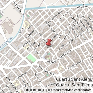 Mappa Via Diaz Armando, 71, 09045 Quartu Sant'Elena, Cagliari (Sardegna)