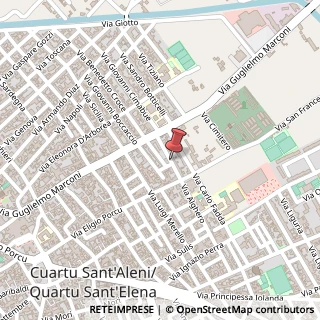 Mappa Via Alghero,  80, 07041 Quartu Sant'Elena, Cagliari (Sardegna)