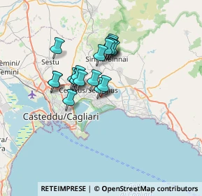 Mappa Via Carlo Fadda, 09045 Quartu Sant'Elena CA, Italia (5.5965)