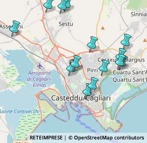 Mappa Via delle Langhe, 09121 Cagliari CA, Italia (4.66214)