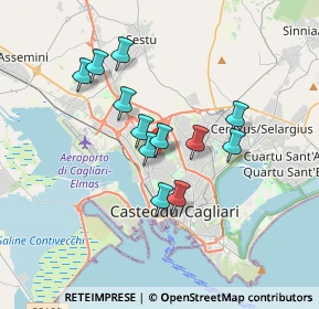 Mappa Via del Mandrolisai, 09121 Cagliari CA, Italia (3.11083)