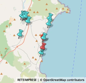 Mappa Via delle Ginestre, 09043 Muravera CA, Italia (4.07545)