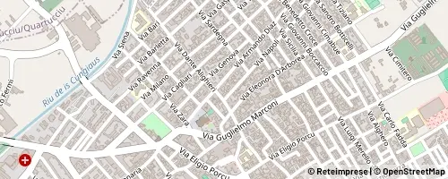 Mappa Quartu Sant'Elena