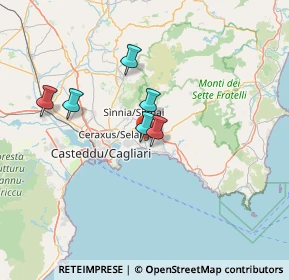 Mappa Via Carbia, 09045 Quartu Sant'Elena CA, Italia (44.80538)