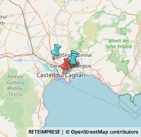 Mappa Km 6.500 Viale Guglielmo Marconi, 09045 Quartu Sant'Elena CA, Italia (35.886)