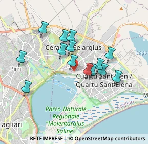 Mappa Km 6.500 Viale Guglielmo Marconi, 09045 Quartu Sant'Elena CA, Italia (1.70143)