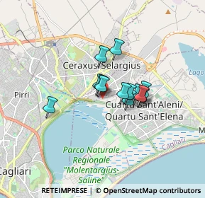 Mappa Km 6.500 Viale Guglielmo Marconi, 09045 Quartu Sant'Elena CA, Italia (1.15231)