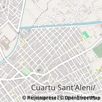 Map Quartu Sant'Elena