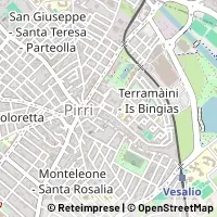 Map Cagliari