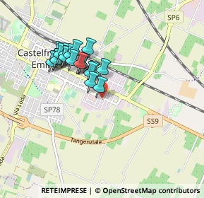 Mappa Via degli Stagnini, 41013 Castelfranco Emilia MO, Italia (0.774)