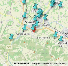 Mappa Via Lorenzelli, 42019 Scandiano RE, Italia (2.385)