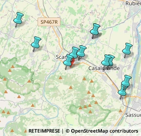 Mappa Via Lorenzelli, 42019 Scandiano RE, Italia (4.135)