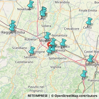 Mappa Stradello Filanda, 41126 Modena MO, Italia (19.366)