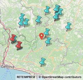 Mappa Località Fontanarossa, 16028 Rovegno GE, Italia (18.3085)