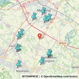 Mappa Strada S. Martino di Mugnano, 41123 Modena MO (5.08917)