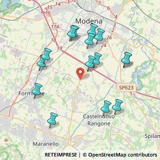 Mappa Strada S. Martino di Mugnano, 41123 Modena MO (4.29933)