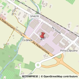 Mappa Via Cà del Miele, 8/M, 42013 Casalgrande, Reggio nell'Emilia (Emilia Romagna)