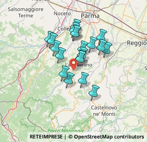 Mappa Strada Quinzano Sotto, 43013 Langhirano PR, Italia (10.476)