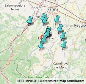 Mappa Strada Quinzano Sotto, 43013 Langhirano PR, Italia (9.376)