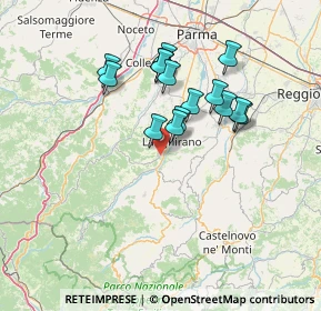 Mappa Strada Quinzano Sotto, 43013 Langhirano PR, Italia (12.04133)